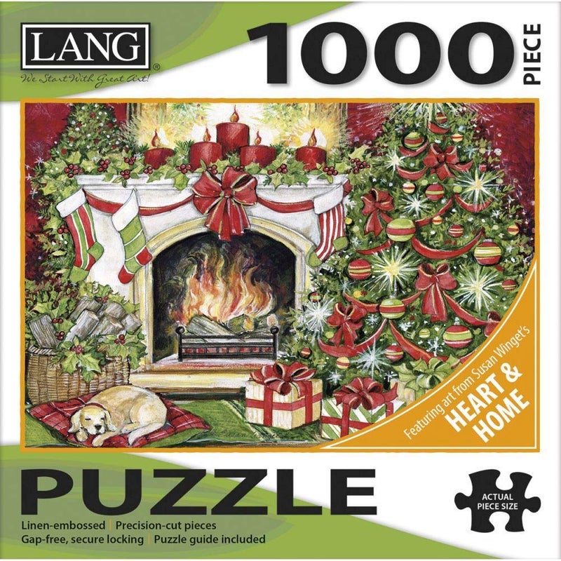 LANG لغ شركات 1000 قطعة لغز كريسماس الدفء، دفء عيد الميلاد، 1000 - Image 2